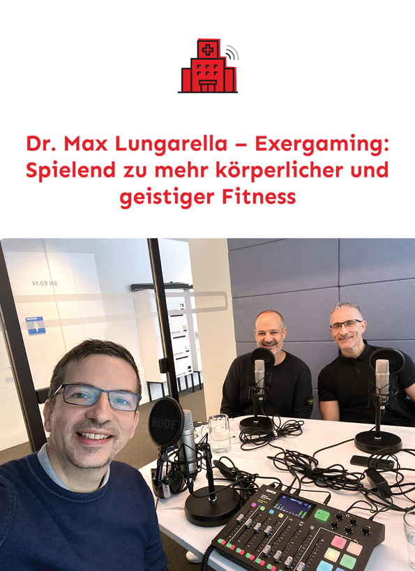 Dr. Max Lungarella im Interview – Exergaming: Spielend zu mehr körperlicher und geistiger Fitness